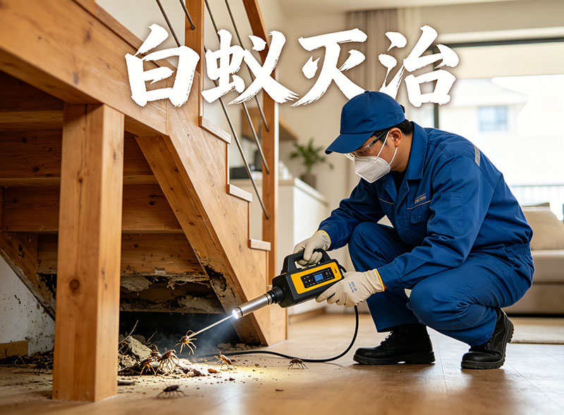 玉环市白蚁灭治服务｜专业消杀，筑牢建筑安全防线